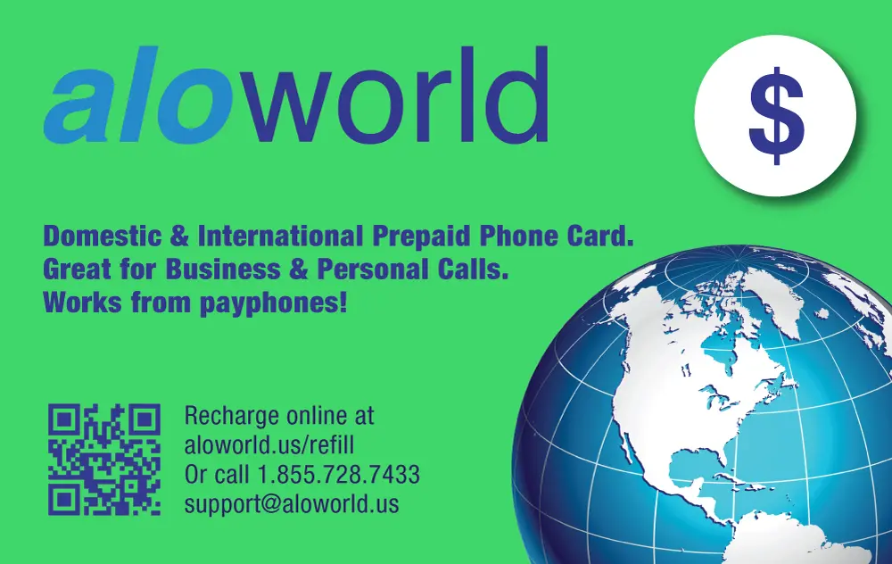 AloWorld Custom Calling Card